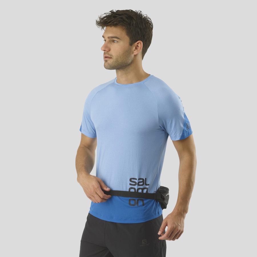 Unisex Belt With 3D Bottle Included Active Black