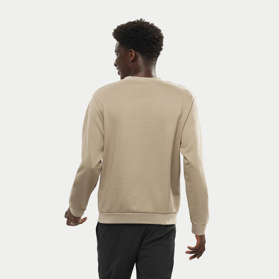 Unisex Crewneck Pullover Outlife Logo Summer Roasted Cashew