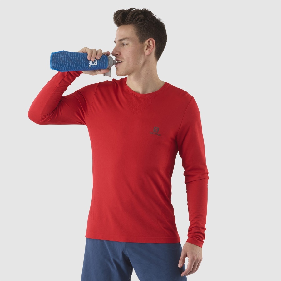 Unisex Hydration Accessories Soft Flask 400Ml/13Oz Insulated 42 Clear Blue