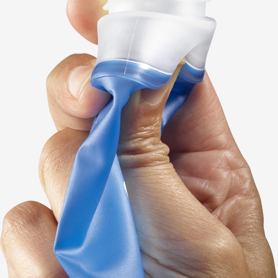 Unisex Hydration Accessories Soft Flask 500Ml/17Oz 28 Clear Blue