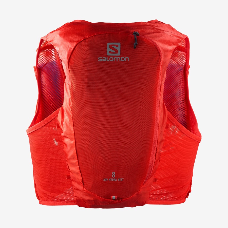 Unisex Running Vest Adv Hydra Vest 8 Fiery Red