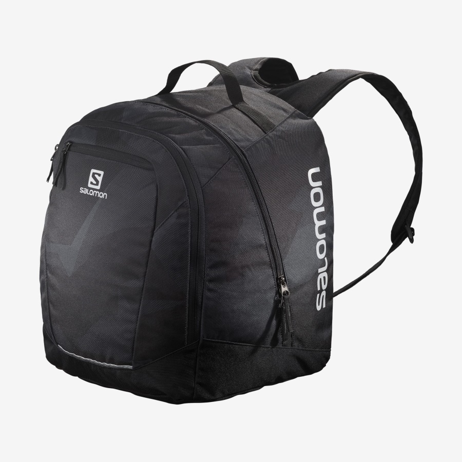 Unisex Ski Boots Bag Original Gear Backpack Black-Ebony