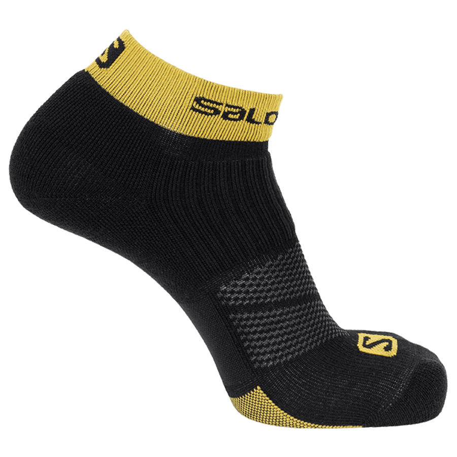 Unisex Socks X Ultra Ankle Black-Saffron
