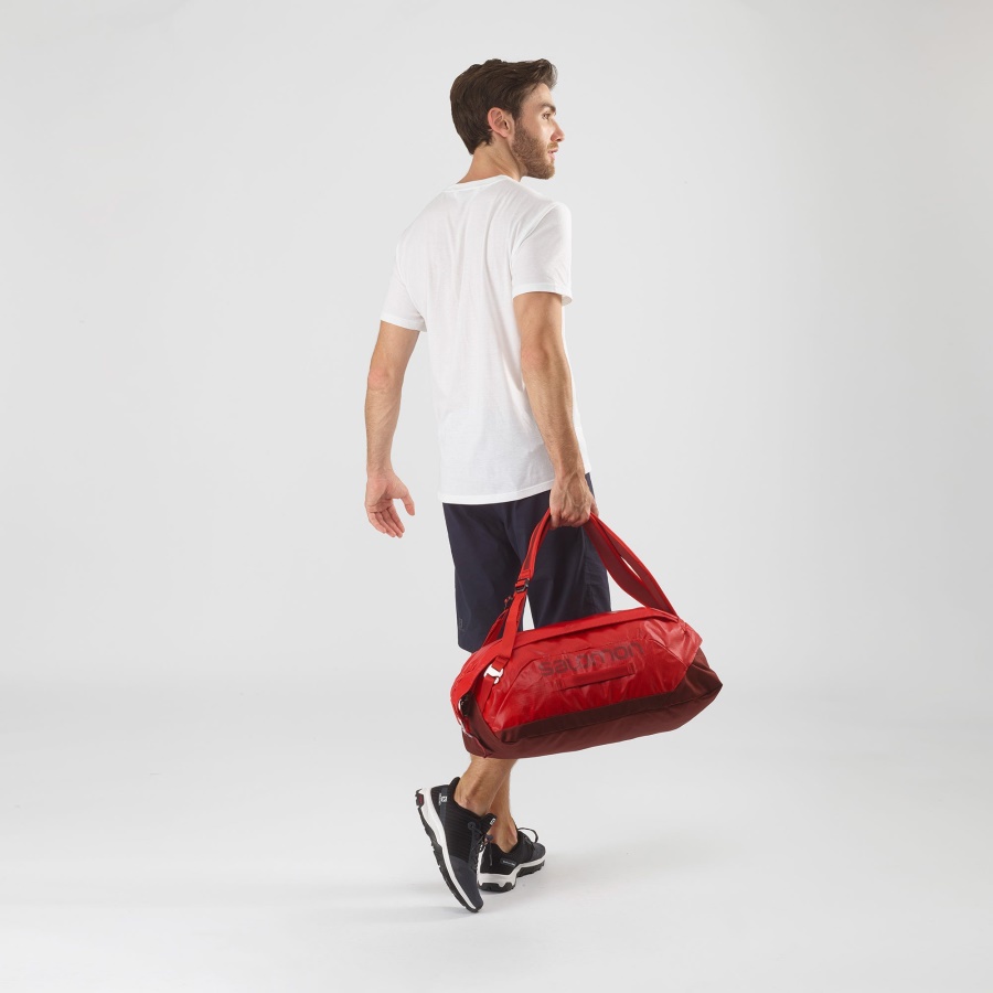 Unisex Travel Bag Outlife Duffel 25 Goji Berry-Madder Brown
