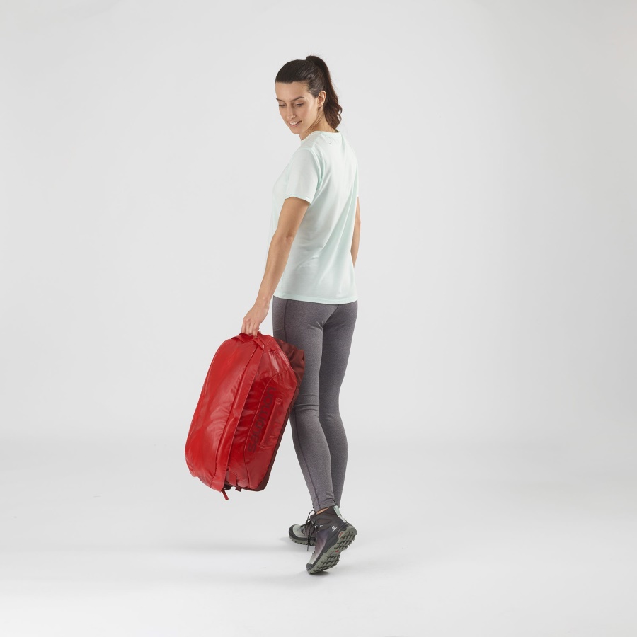 Unisex Travel Bag Outlife Duffel 25 Goji Berry-Madder Brown