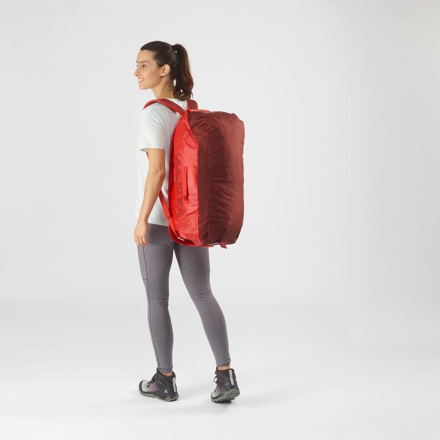Unisex Travel Bag Outlife Duffel 45 Goji Berry-Madder Brown
