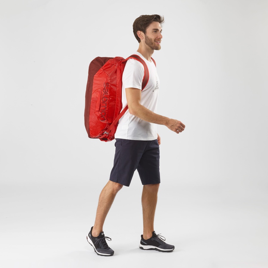 Unisex Travel Bag Outlife Duffel 45 Goji Berry-Madder Brown