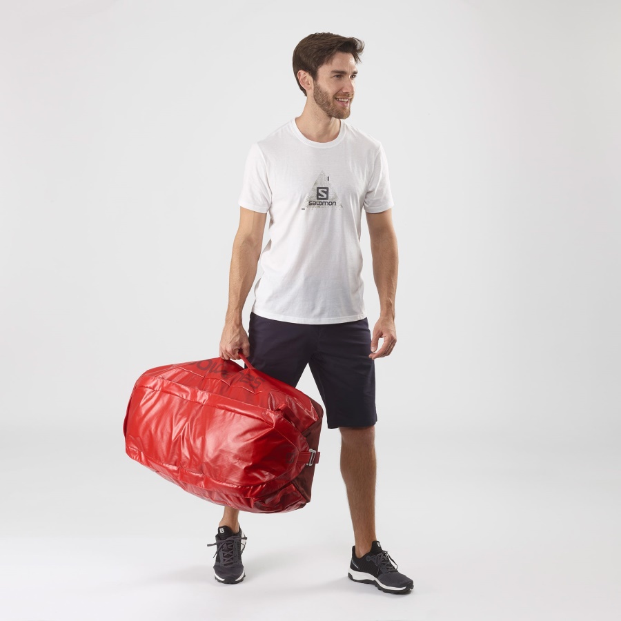 Unisex Travel Bag Outlife Duffel 70 Goji Berry-Madder Brown