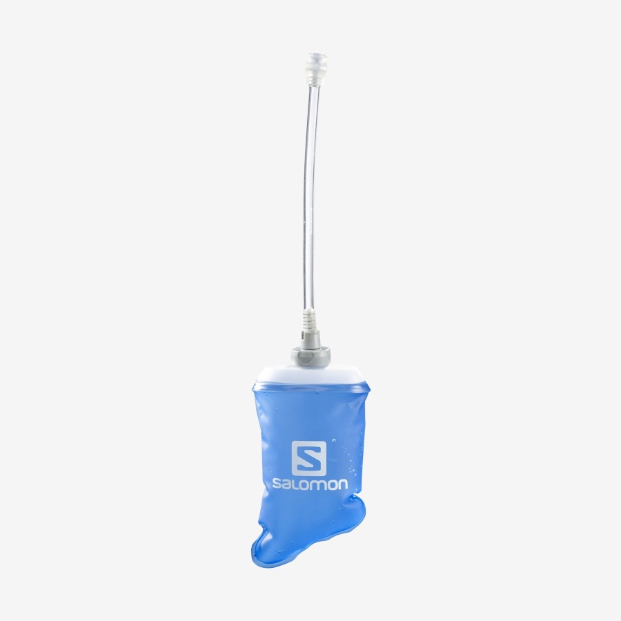 Unisex Hydration Accessories Soft Flask 500Ml/17Oz Straw 28 Blue