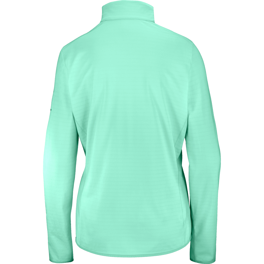 Women's Full Zip Midlayer Jacket Essential Lightwarm Beach Glass