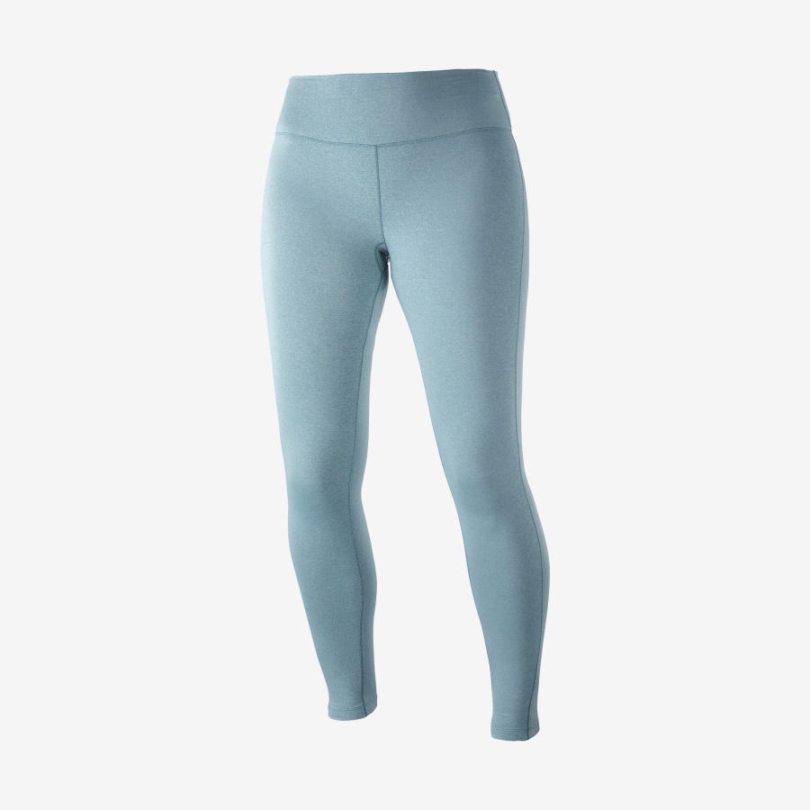 Women's Leggings Essential Warm Mallard Blue-Heather