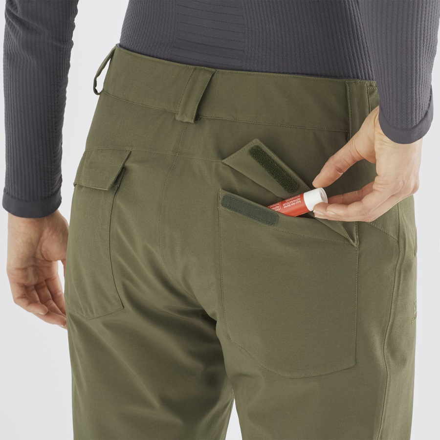 Women's Pants Edge Olive Night