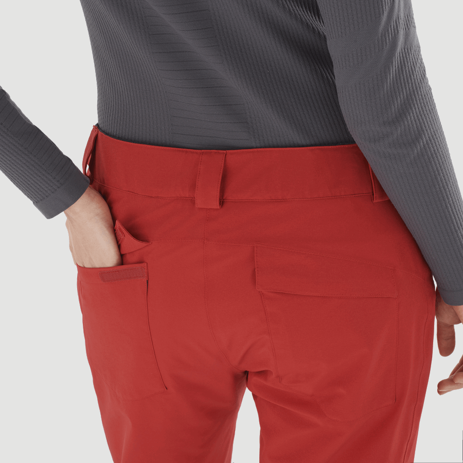 Women's Pants Edge Red Chili