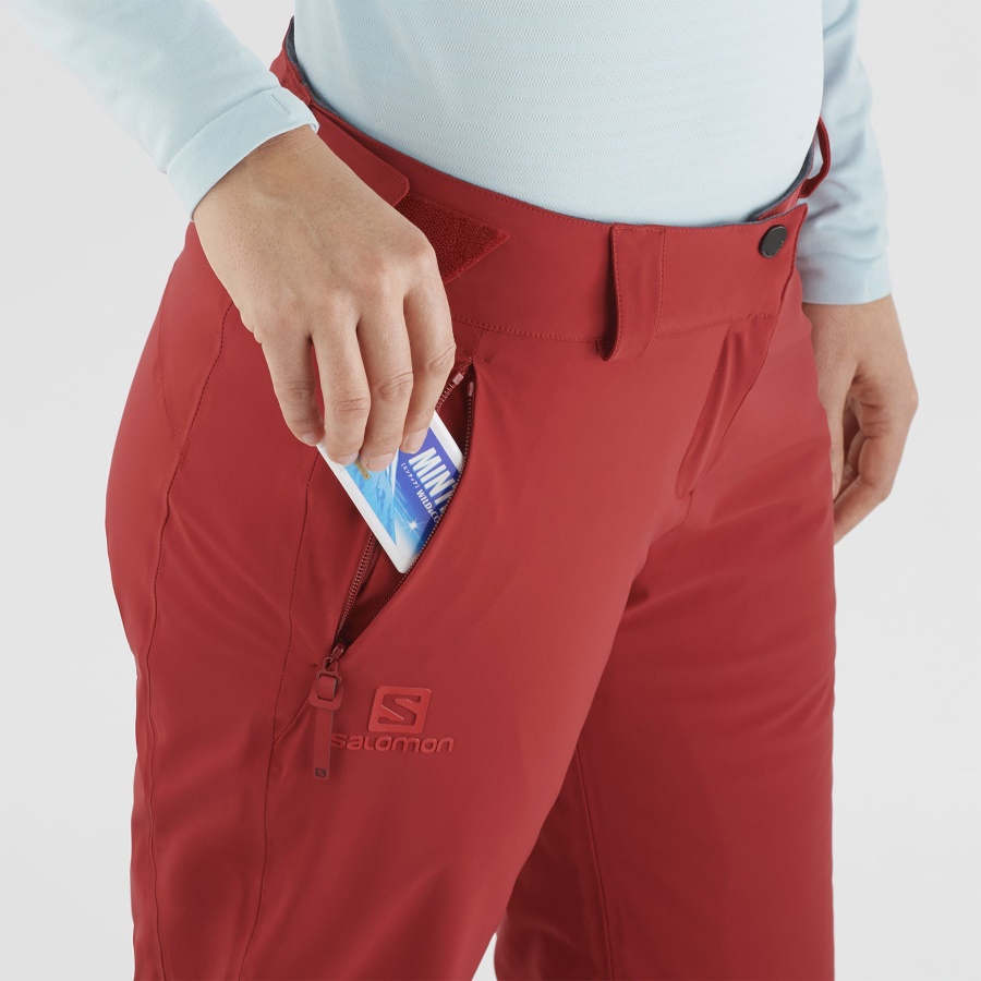Women's Pants The Brilliant Red Chili