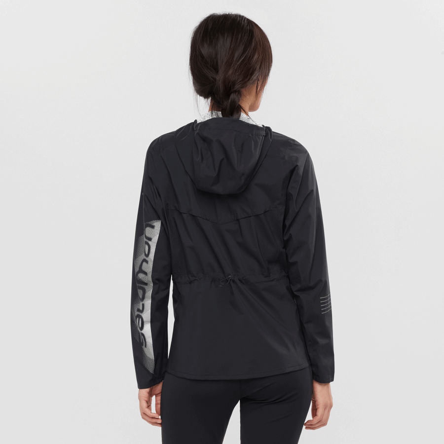 Women's Shell Jacket Bonatti Waterproof Black-Nocturne