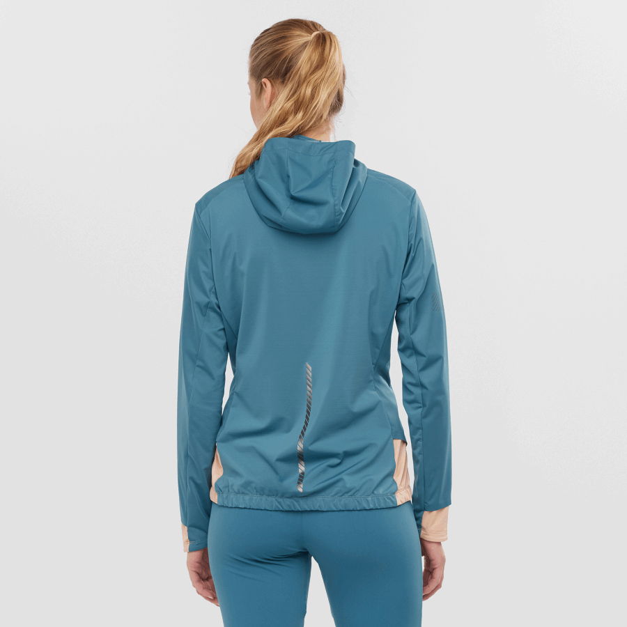 Women's Shell Jacket Light Shell Mallard Blue-Sirocco
