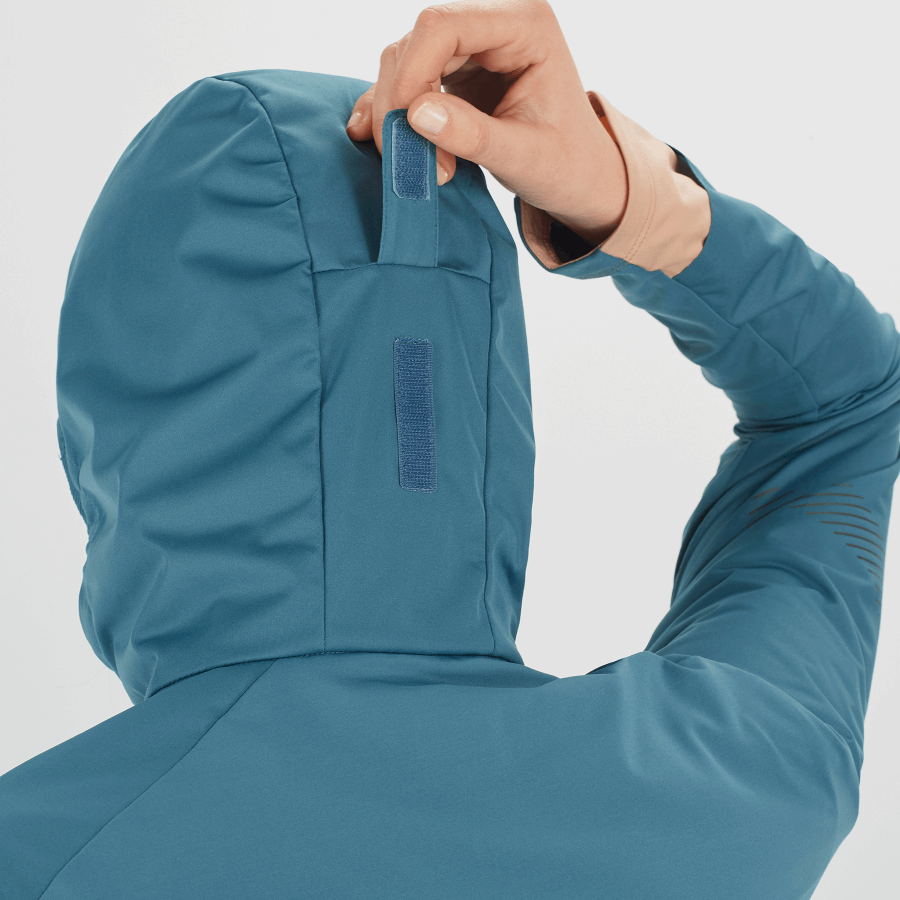 Women's Shell Jacket Light Shell Mallard Blue-Sirocco