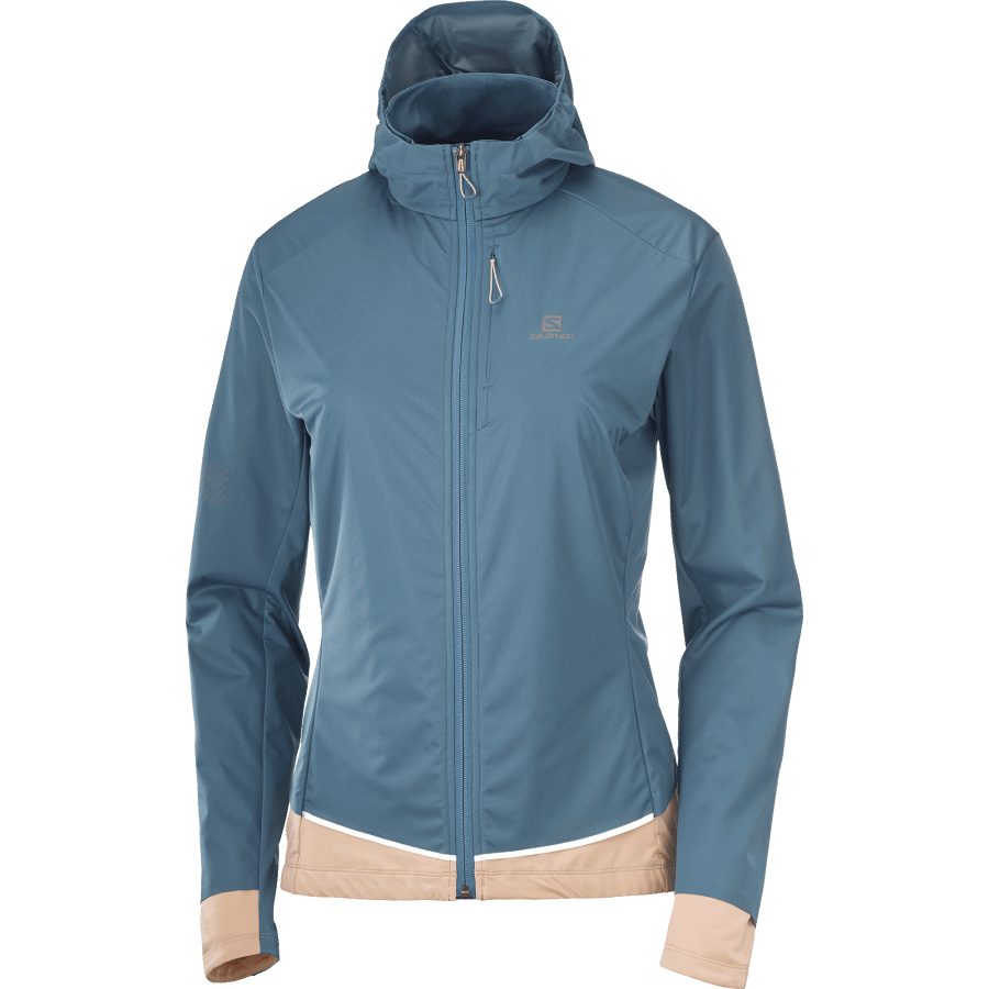 Women's Shell Jacket Light Shell Mallard Blue-Sirocco