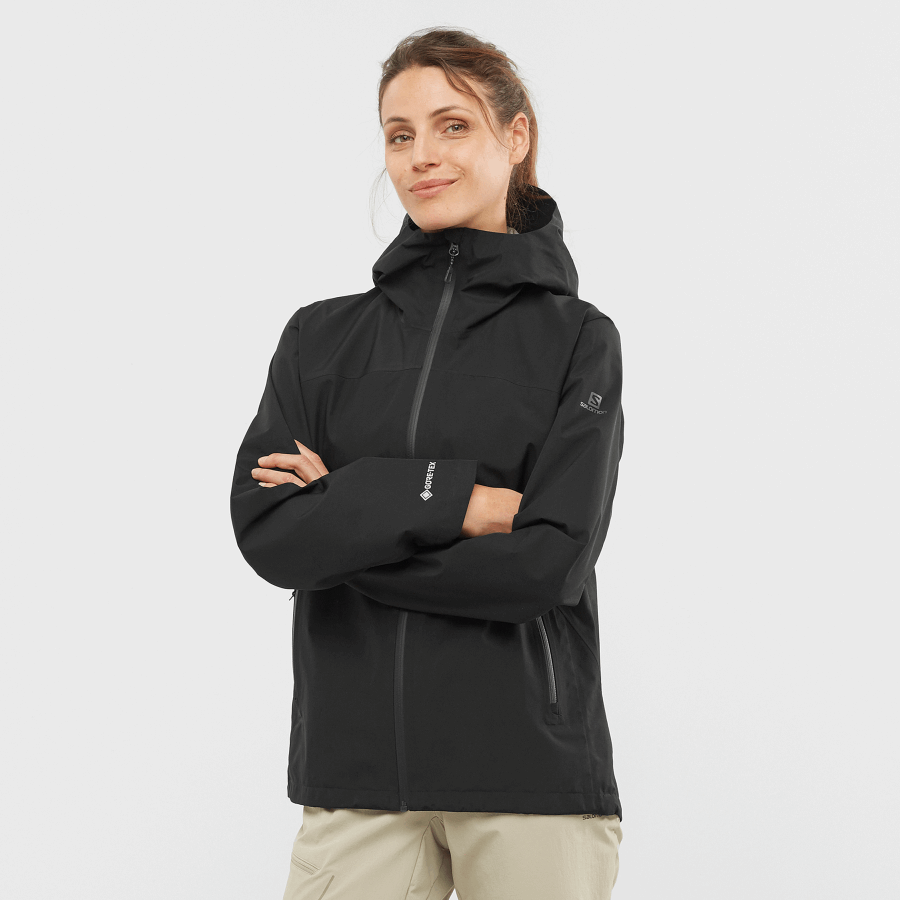 Women's Shell Jacket Outline Gore-Tex 2.5L Black