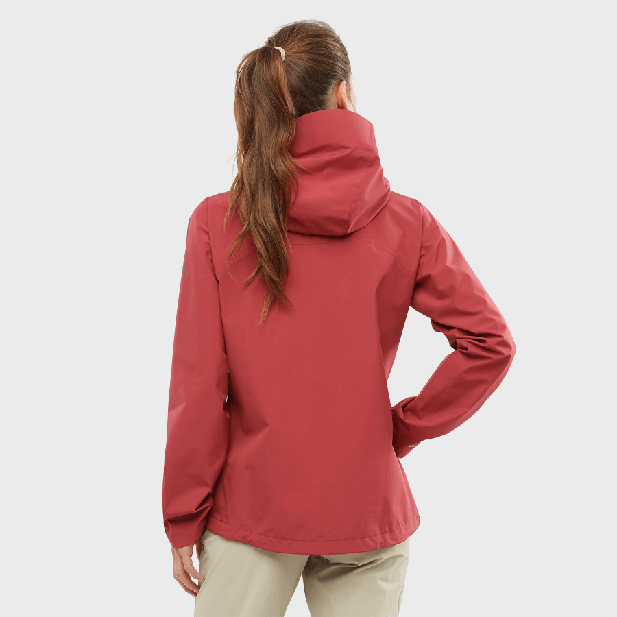 Women's Shell Jacket Outline Gore-Tex 2.5L Earth Red