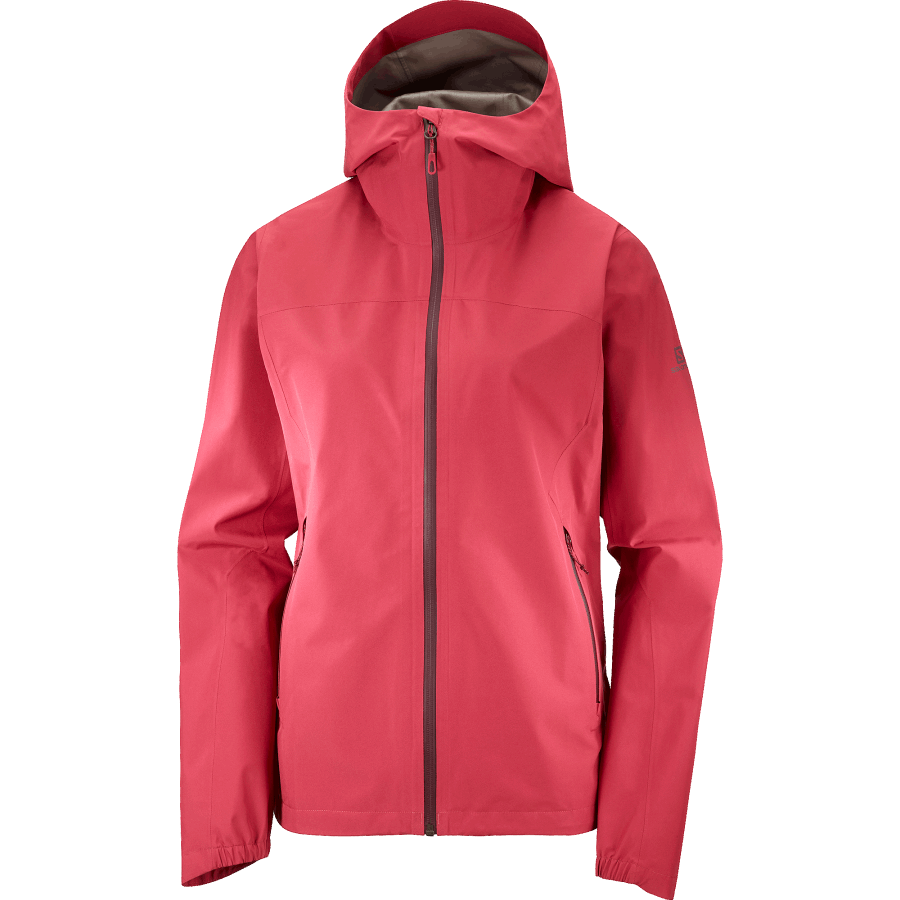 Women's Shell Jacket Outline Gore-Tex 2.5L Earth Red