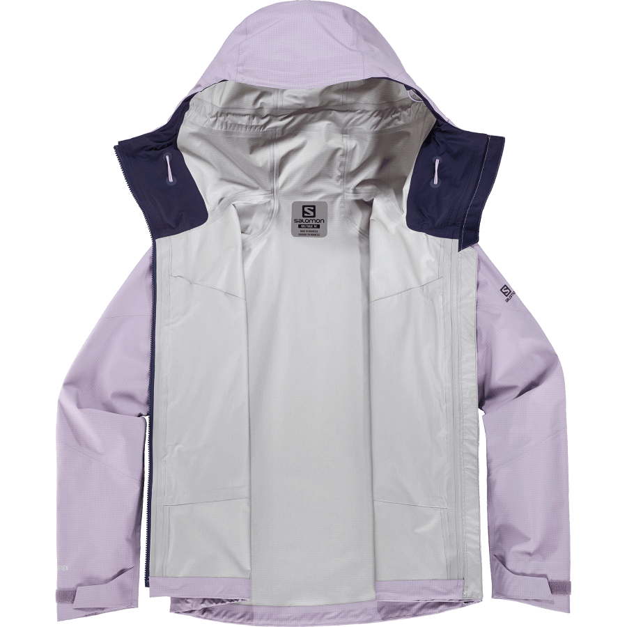 Women's Shell Jacket Outpeak Gore-Tex 3L Lavender Gray