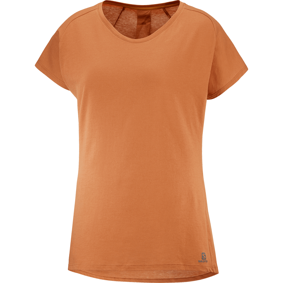 Women's Short Sleeve T-Shirt Essential Shaped Honey Ginger
