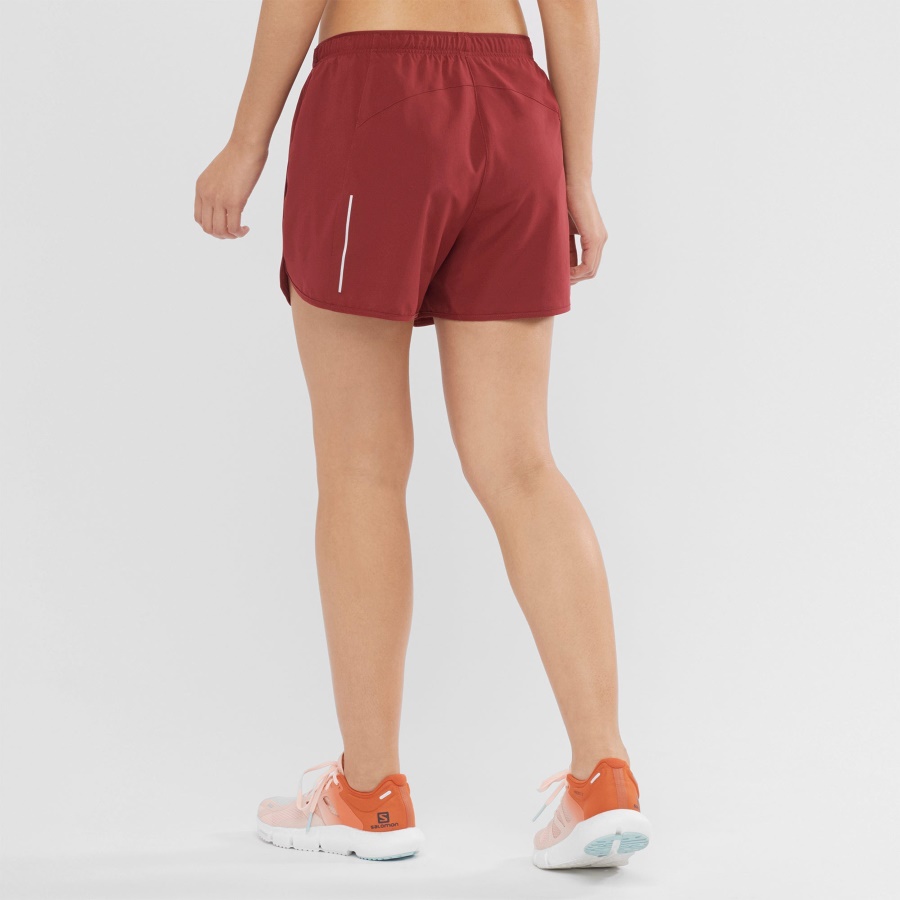 Women's Shorts Agile Pomegranate